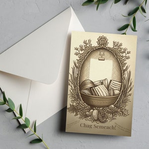 Carte de Pâque personnalisée pour elle lui. Carte de Pessa'h personnalisée pour fille petit-fils cadeau de Pâque pour femme maman ou papa carte avec une enveloppe