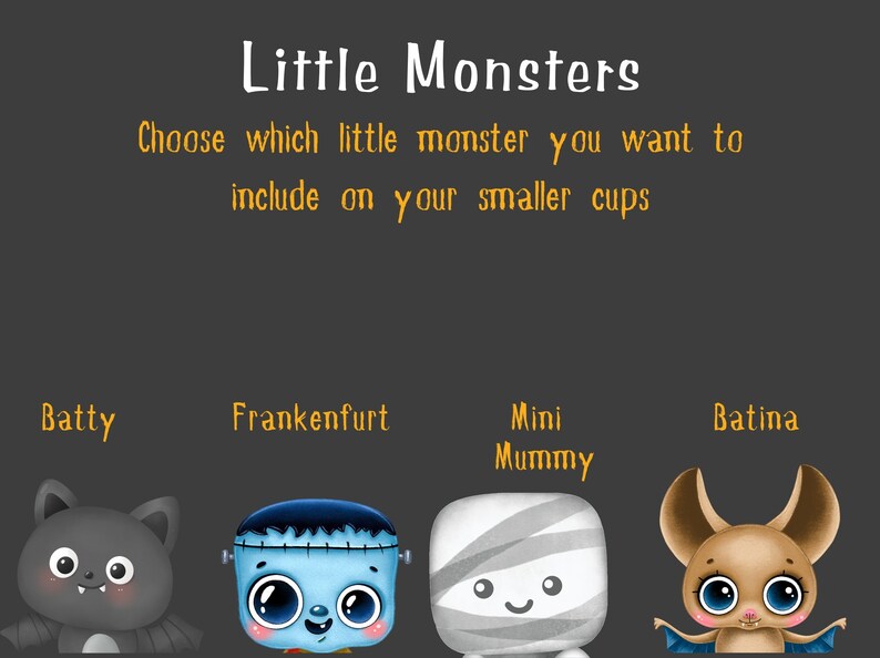 Custom Halloween Family Mugs, Dadcula and Momster with their Little Monsters, Halloween mugs for the family, Ceramic mug, Cute Halloween image 5