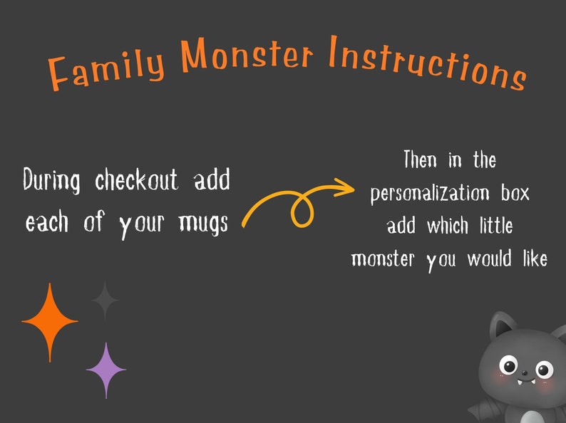 Custom Halloween Family Mugs, Dadcula and Momster with their Little Monsters, Halloween mugs for the family, Ceramic mug, Cute Halloween image 6