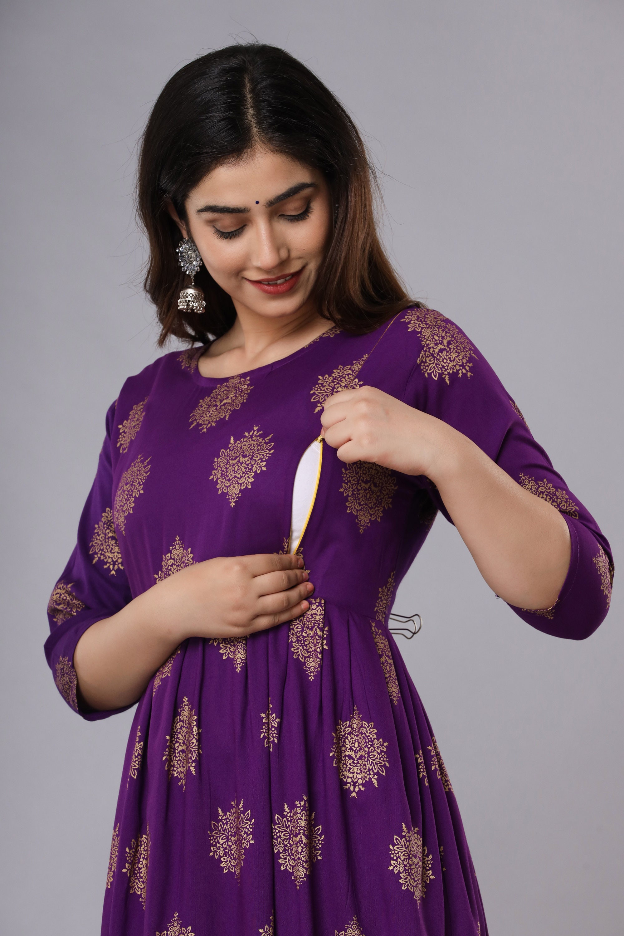 Feeding Kurtis Online, Feeding Dresses For Mothers, Maternity Wear Kurtis, Feeding Dresses