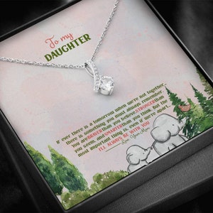 Für meine Tochter Halskette von Papa, diese alte Löwe-Halskette, Liebe Papa, Tochter Geschenk, Erwachsene Tochter Halskette, Geburtstag, Abschlussfeier
