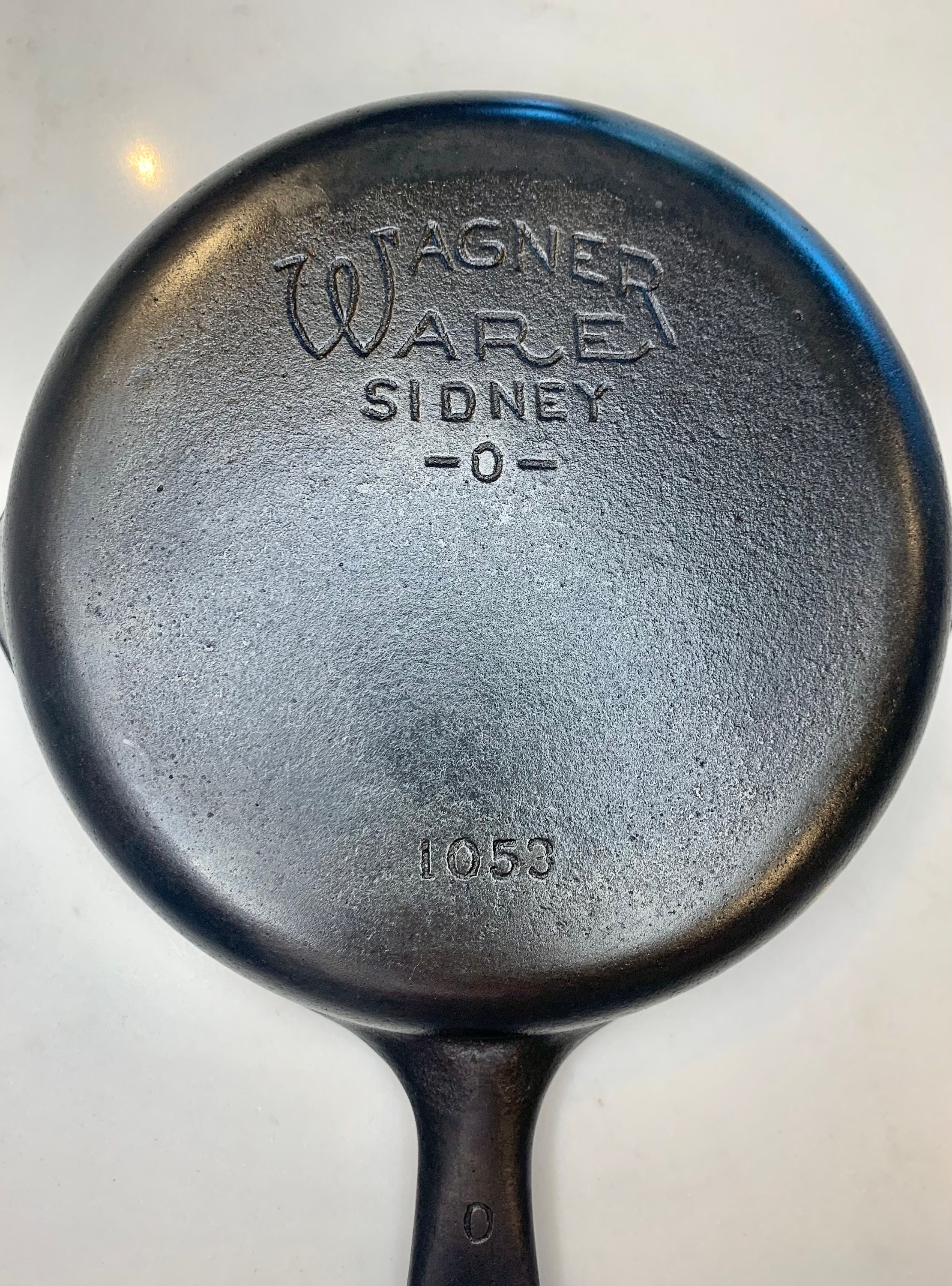 Wagner No. 3 Stylized Cast Iron Skillet 1053 Etsy