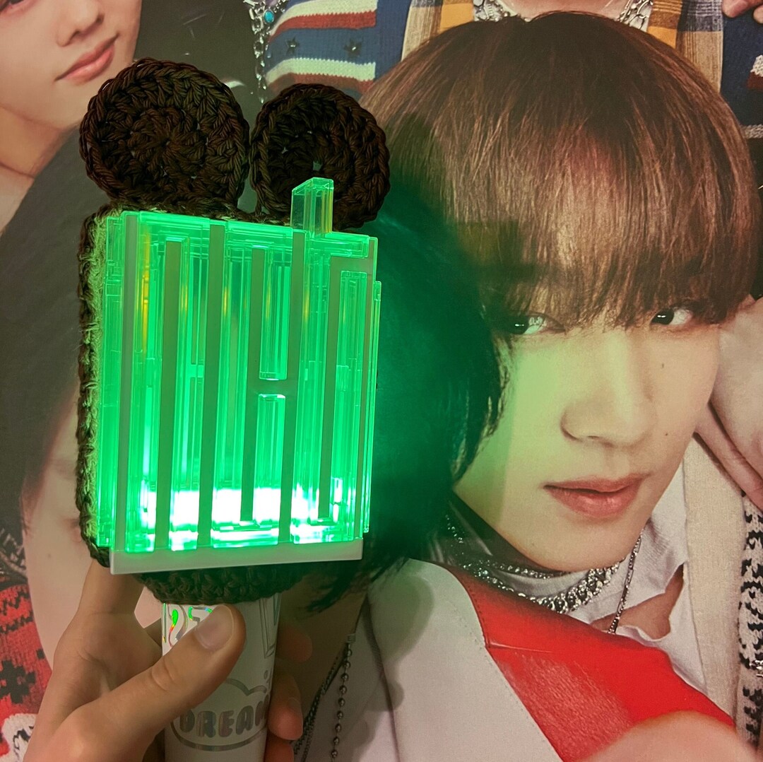 NCT Neobong Lightstick Cover Bear Etsy