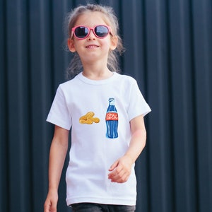 Food shirt kid shirt for peanut lover shirt soda shirt kid shirt peanuts and coke shirt foodie shirt kids cute shirt
