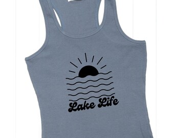 lake life shirt for summer shirt lake lover shirt tank top lake shirt