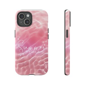 Summer phone case cute pink phone case cute summer phone case gift for her iPhone case galaxy phone case Samsung phone case