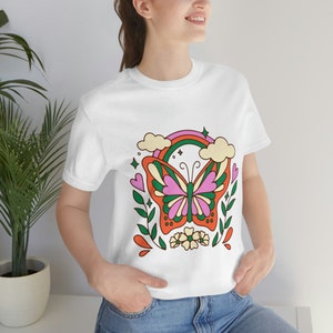 butterfly shirt retro butterfly shirt nature shirt gift for butterfly lover shirt cute butterfly shirt