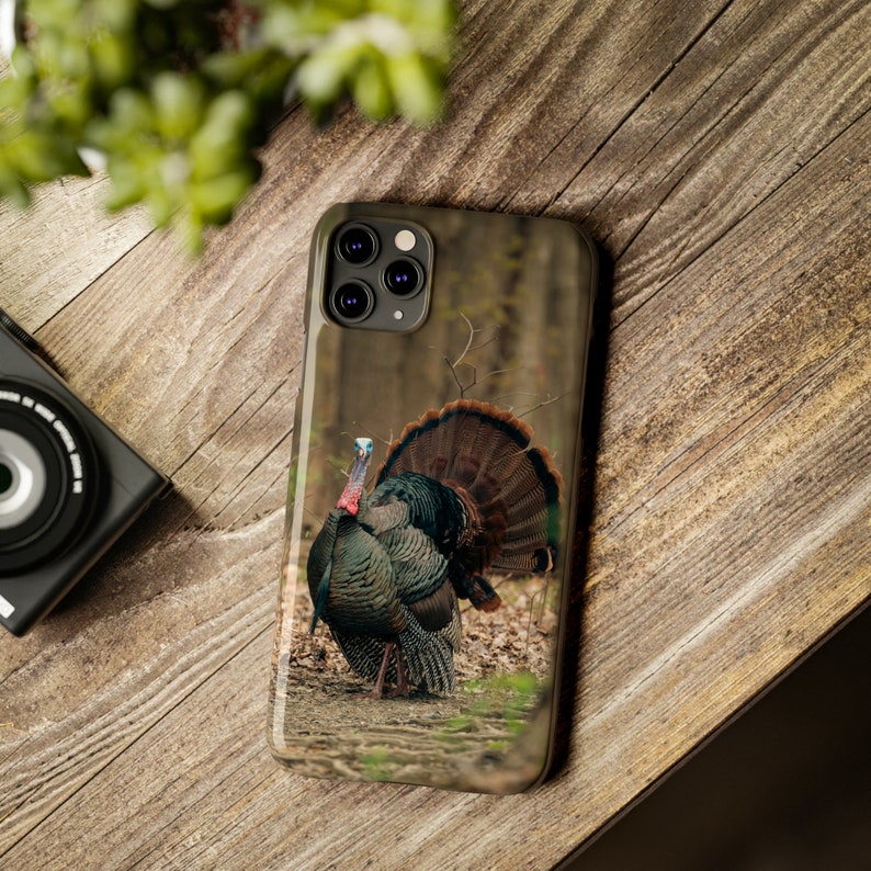 Wild Turkey iPhone Case, Woodland Hunter Gift image 4