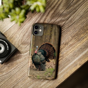 Wild Turkey iPhone Case, Woodland Hunter Gift image 2