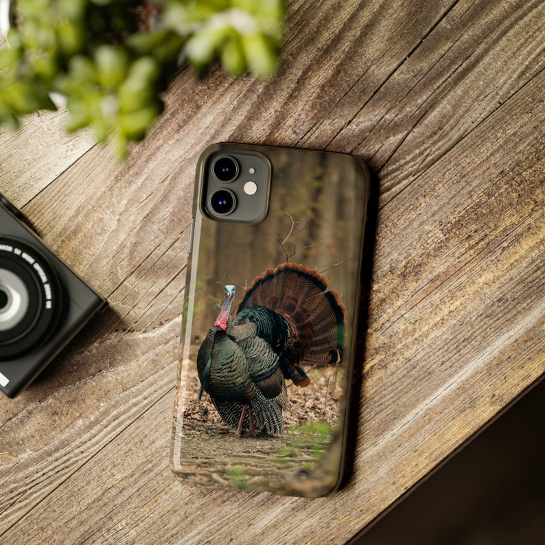 Wild Turkey iPhone Case, Woodland Hunter Gift image 2