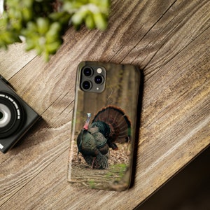 Wild Turkey iPhone Case, Woodland Hunter Gift image 3