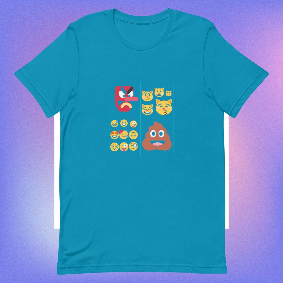 Emoji Emoji Design Emoji Tshirt Emoji Unisex Tshirt Etsy