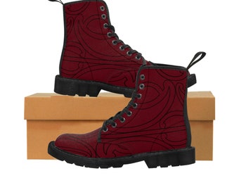 Copy of Maori design Women's Canvas Boots