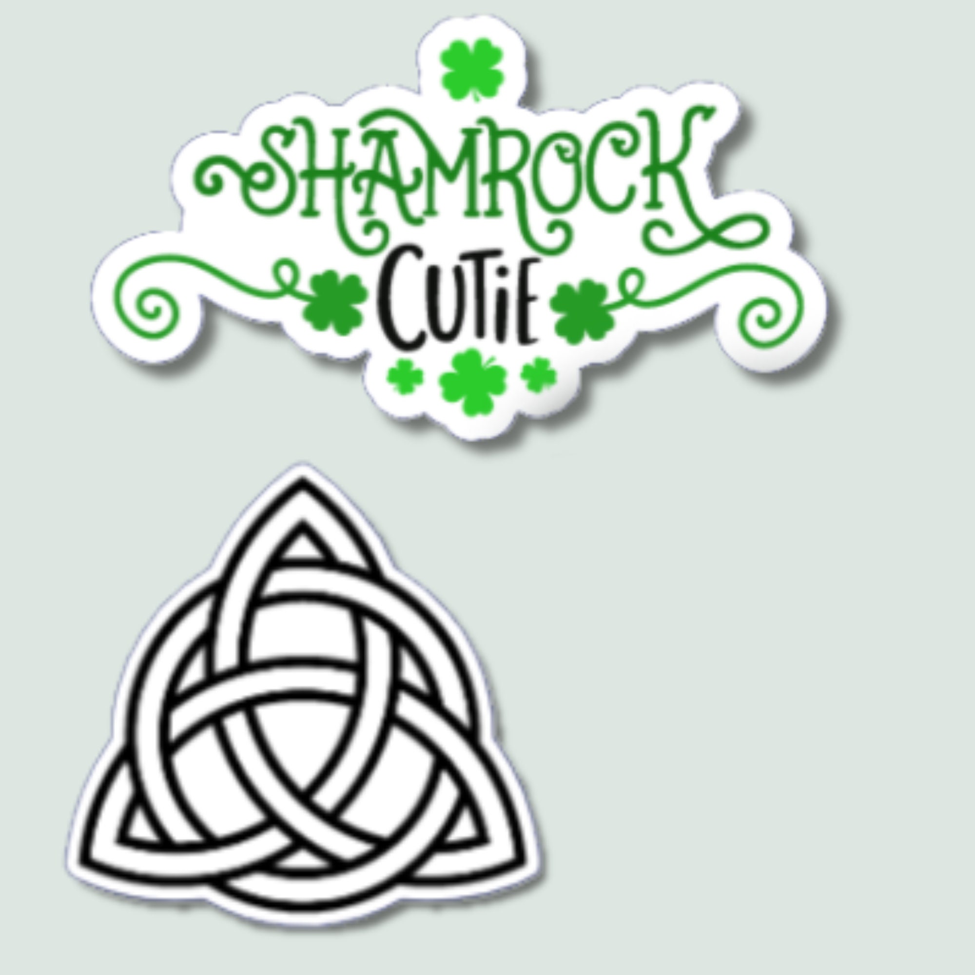 Vibrant Ireland Stickers, Decals. Waterresistant, Irish, Laptops