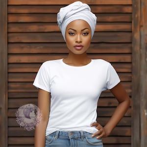 6 Women T-Shirt Mockup