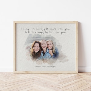 Personalised Best Friend Print, Best Friend Gift, Best Friend Portrait, Friendship Gift, Birthday Bestie Gifts, Birthday Gift for Her