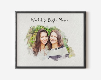 Mum gift, daughter gift, Mum birthday gift, Mothers Day Gift, Gift for Mum, Personalised Mum Print, Mother gift, Mother daughter gift