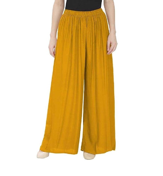 Pallazzo for Women - Buy Plain Palazzo Pants Online l iTokri आई.टोकरी