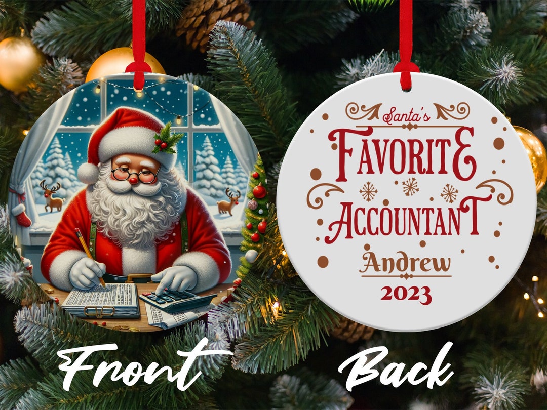 Cpa Christmas Ornament 