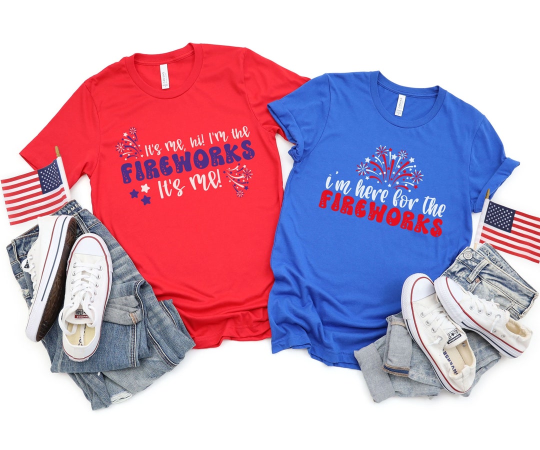 4th of July Couple Shirts, Independence Day Matching Shirts, Matching