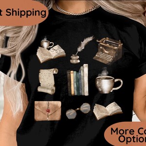 Writer or Author Shirt, Author or Writer Gift, Book Author Tshirt, Published Author Tee, Literature, Bookish, Journalist, Novelist