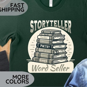 Schriftsteller oder Autor Shirt, veröffentlichte Autor Tshirt, Literatur T-Shirt, Journalist oder Schriftsteller T-Shirt, Buch-Liebhaber Geschenk