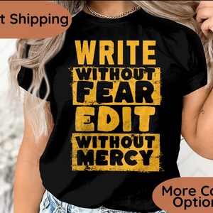 Writer or Author Shirt, Author or Writer Gift, Book Author Tshirt, Published Author Tee, Literature, Bookish, Journalist, Novelist