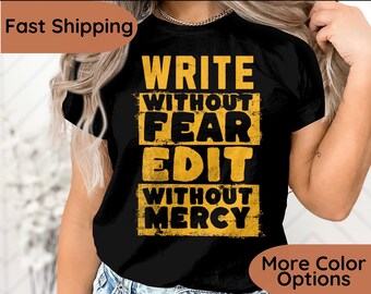 Schriftsteller oder Autor Shirt, Autor oder Schriftsteller Geschenk, Buch Autor Tshirt, veröffentlichte Autor T-Shirt, Literatur, Bücherwurm, Journalist, Schriftsteller