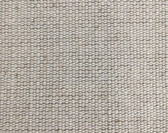 Tela - materiale naturale, tessuto di cotone naturale beige vintage, sacco di grano, tessuto tessuto a mano, tessuto di cotone, prodotto locale unico.