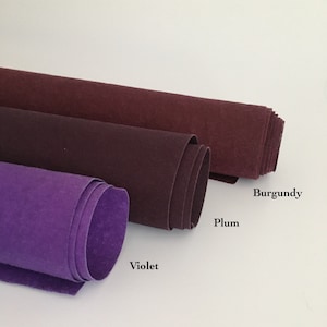 Tessuto di carta lavabile, foglio 72 x 95 cm (28,3"x37,4"), alternativa alla pelle ecologica vegana,