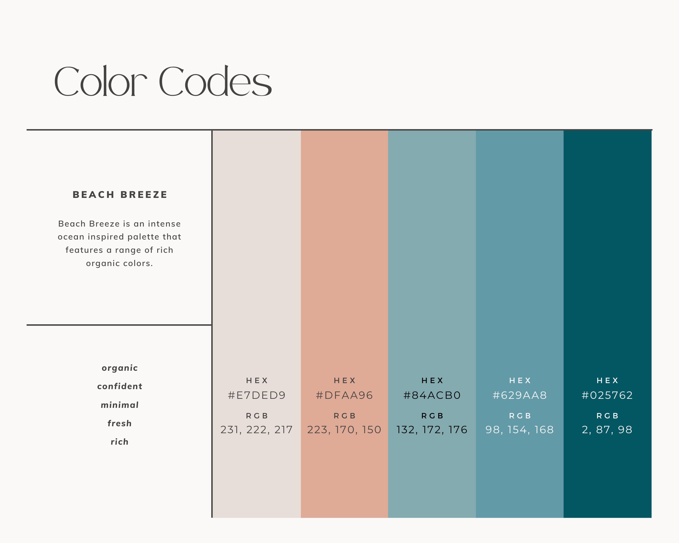 Luxury Color Palette Blue Color Palette Indigo Blue Luxury - Etsy