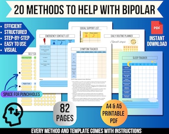 A apostila bipolar, Lidando com a bipolaridade, Consciência bipolar, Gerenciamento bipolar, Autoajuda bipolar, Recurso bipolar, Educação bipolar,