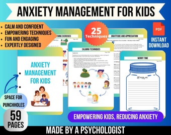 Anxiety Management For Kids, anxiety management, Teenager anxiety, anxiety solutions, Relief children, anxiety techniques, Psychologist help