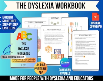 The Dyslexia workbook  Dyslexia workbook, Learn disabilities, Reading difficulties, Dyslexia support, Education resources, Literacy problems