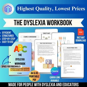 The Dyslexia workbook  Dyslexia workbook, Learn disabilities, Reading difficulties, Dyslexia support, Education resources, Literacy problems
