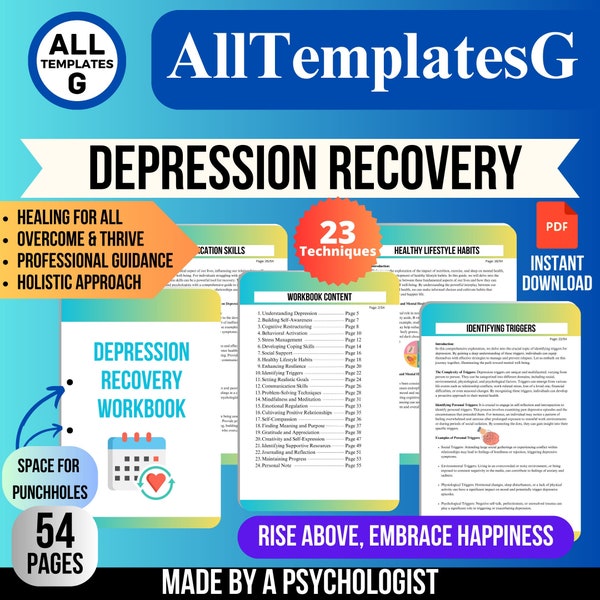 Depression Recovery, Mental Wellness, Parental Support, Emotional Healing, Coping Strategies, Childhood Depression, Therapeutic Tools