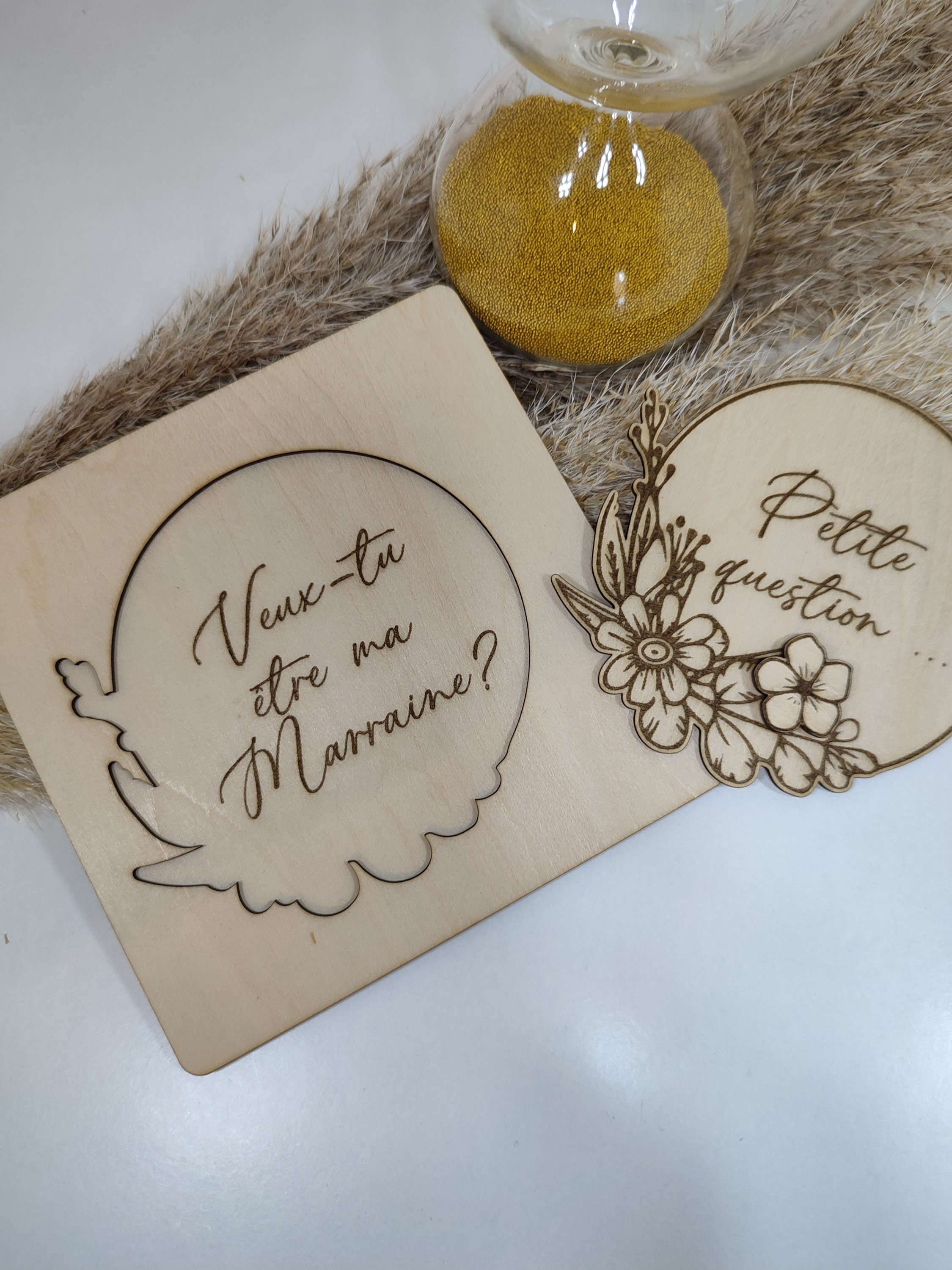 Coffret Demande Parrain Marraine Atelier De Luno, 40% OFF
