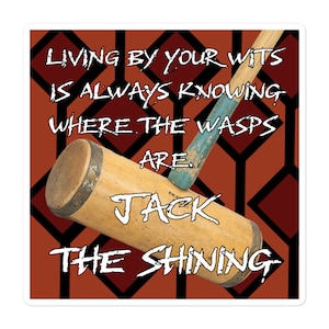 Wasps and Mallet — The Shining — Sticker