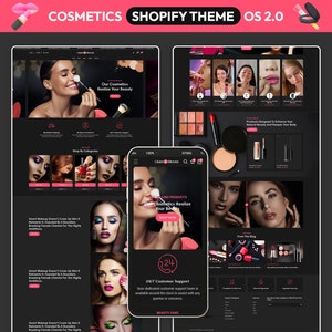 Elegant Beauty Shopify Theme: Cosmetic Store Template