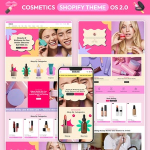 Beauty Shopify Theme for Clean Skincare, Cosmetics, Wellness & Personal Care