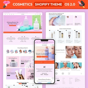 Beauty & Cosmetics Shopify Theme for Skincare, Makeup and Personal Care