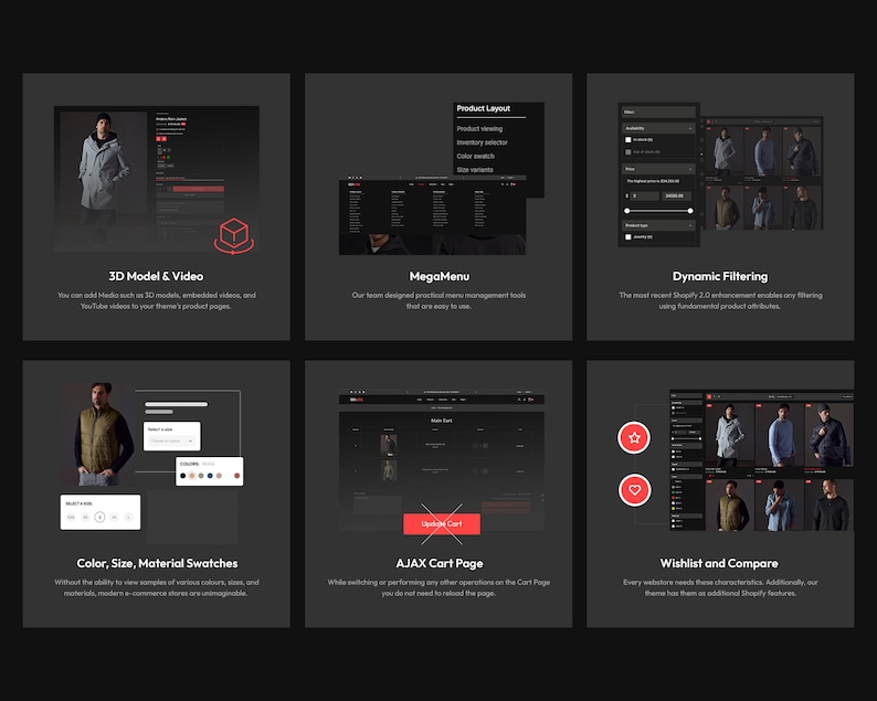 SEO Optimized Apparel Website Shopify Template