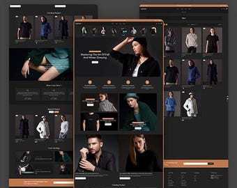 Fashion Shopify Theme | Clothing and Boutique Apparel Store | Fashion Brand Ecommerce | Modern Clothing Shop | Apparel Store Website