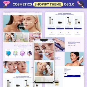 Skincare Shopify Theme for Beauty, Cosmetics, Clean Beauty & Wellness