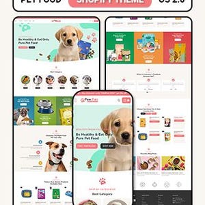 Pet Food Shopify Theme for Dog & Cat Supplies