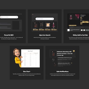 Beauty Ecommerce Shopify Theme Mobile Responsive Design