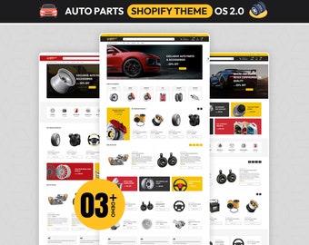 Auto Parts Shopify Theme: Car Accessories Website