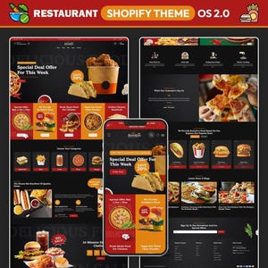 Food Shopify Theme | Grocery Shopify Theme | Restaurant Shopify Website | Food Store Shopify Website | Minimal Shopify Website