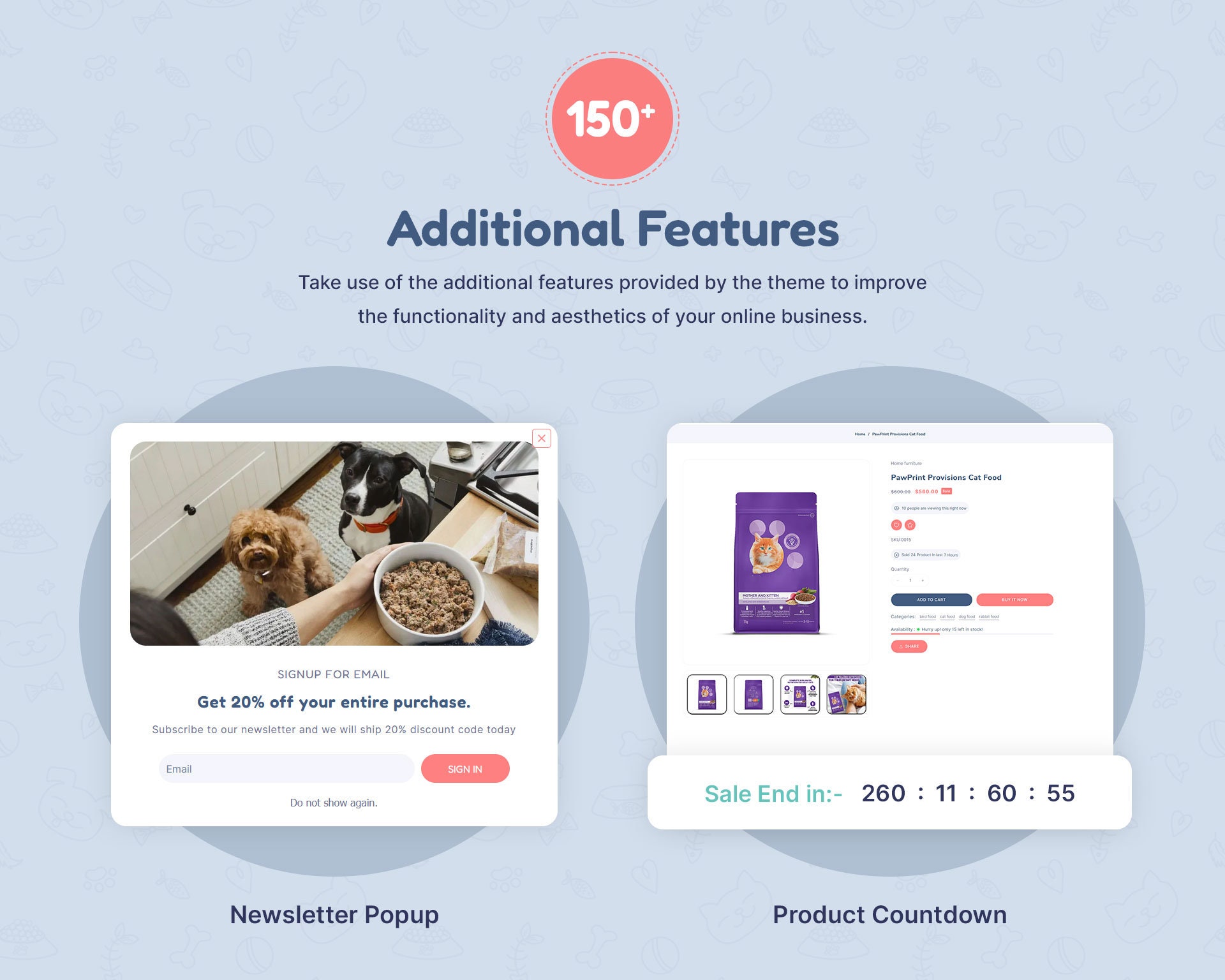 Pet Store Shopify Theme, Pet Supplies Website Template, Dog & Cat Shop ...