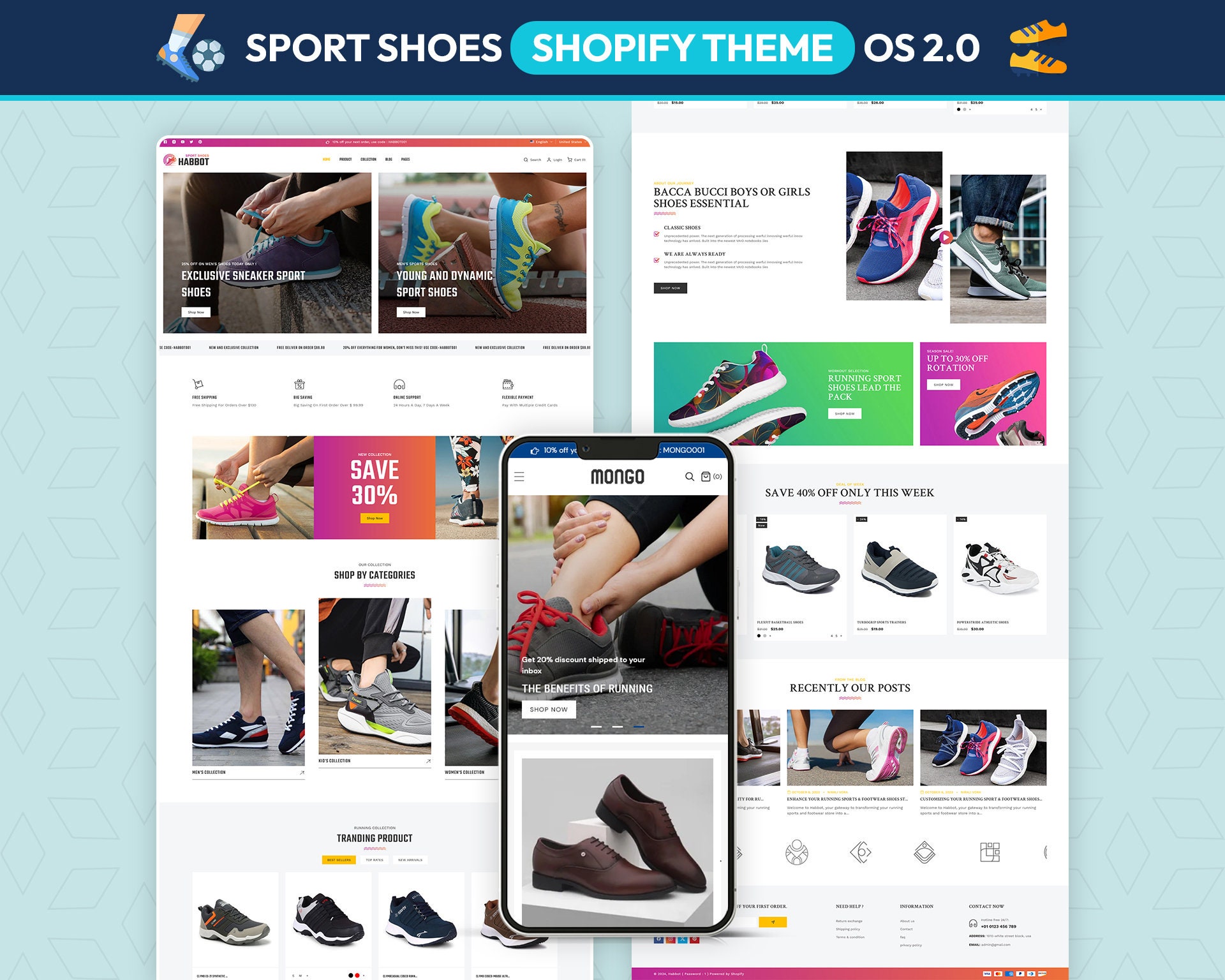 Shopify Shoes Shoes Shopify Theme | Footwear Shopify Theme | Shoes Shopify Website ...